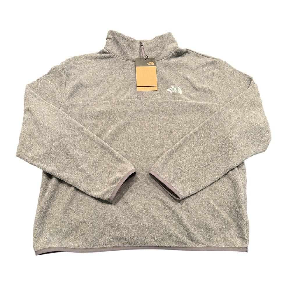 NWT The North Face Anchor 1/4 Zip Pullover, Women’s Medium, Gray